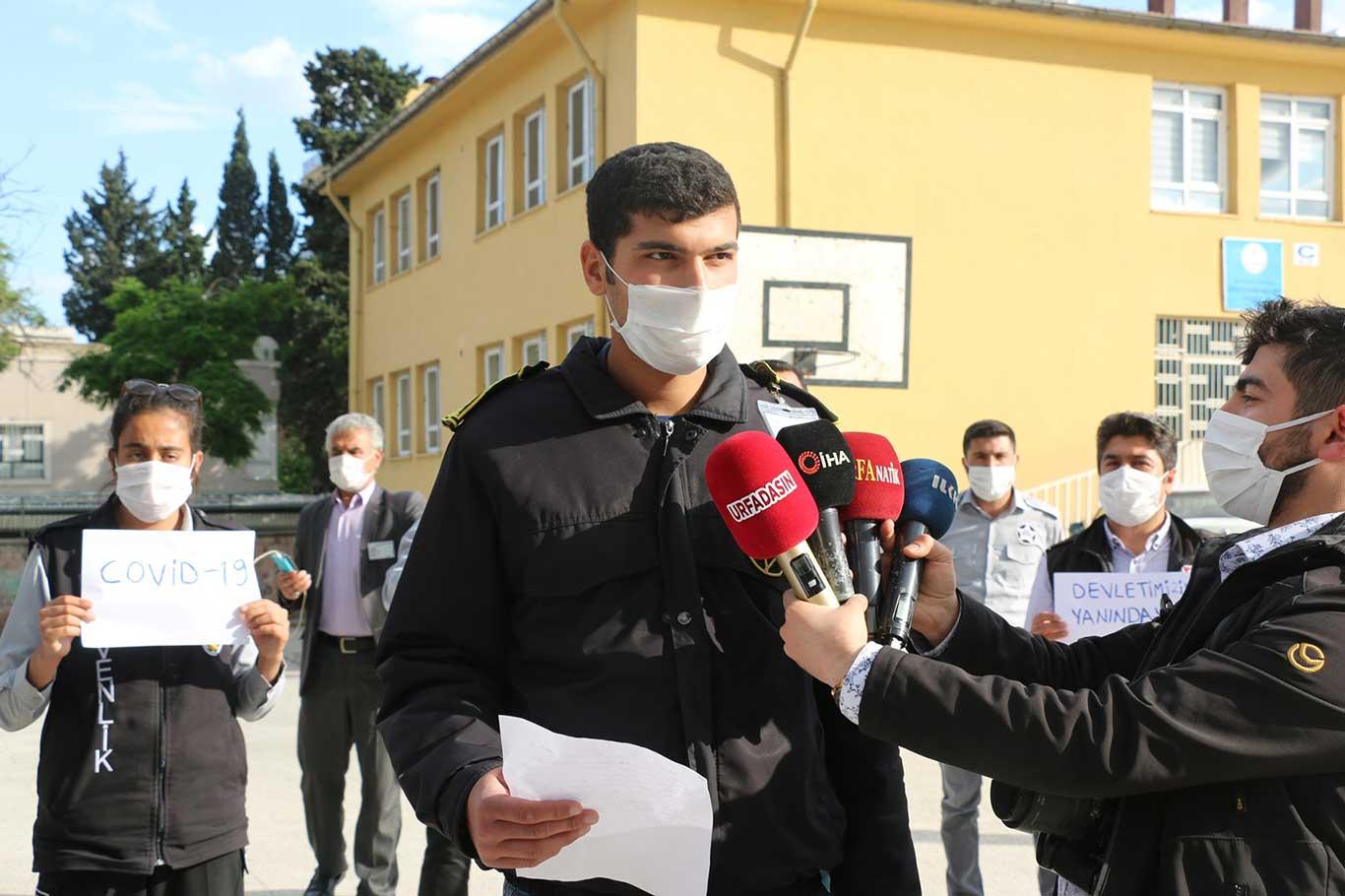 Özel güvenlik görevlileri kadro değil işlerinde süreklilik istiyorlar Özel güvenlik görevlileri kadro değil işlerinde süreklilik istiyorlar